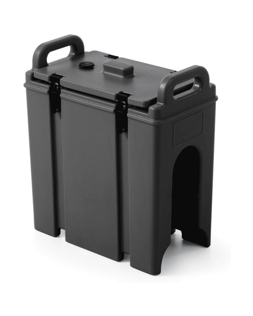 Isolierter Getränkespender – Mit Zapfhahn – PET – H x 62 T x 42 B x 42 CM – Hendi – 877876
