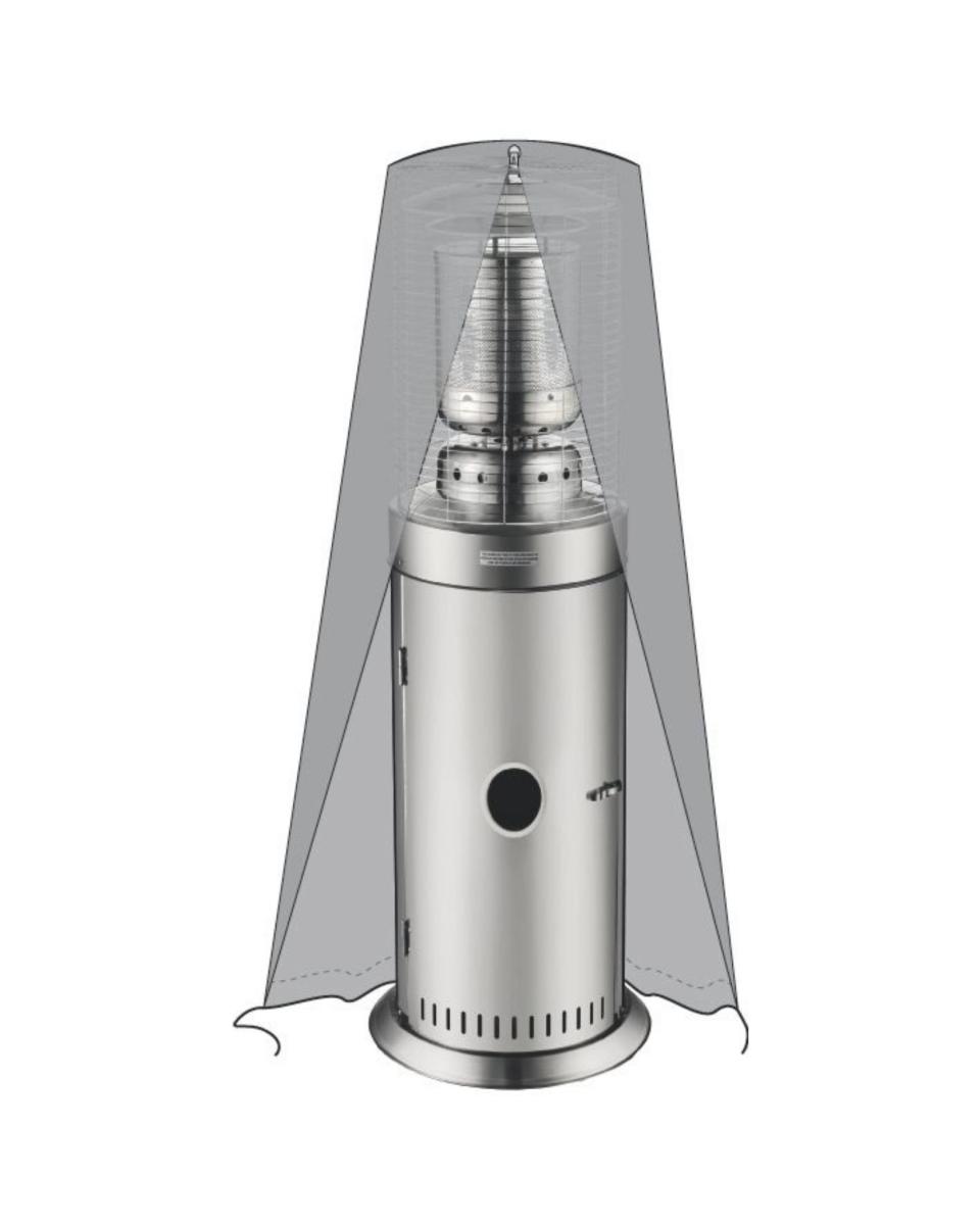 Abdeckung für Terrassen-Heizstrahler - Ø 58 cm - Hendi - 144954