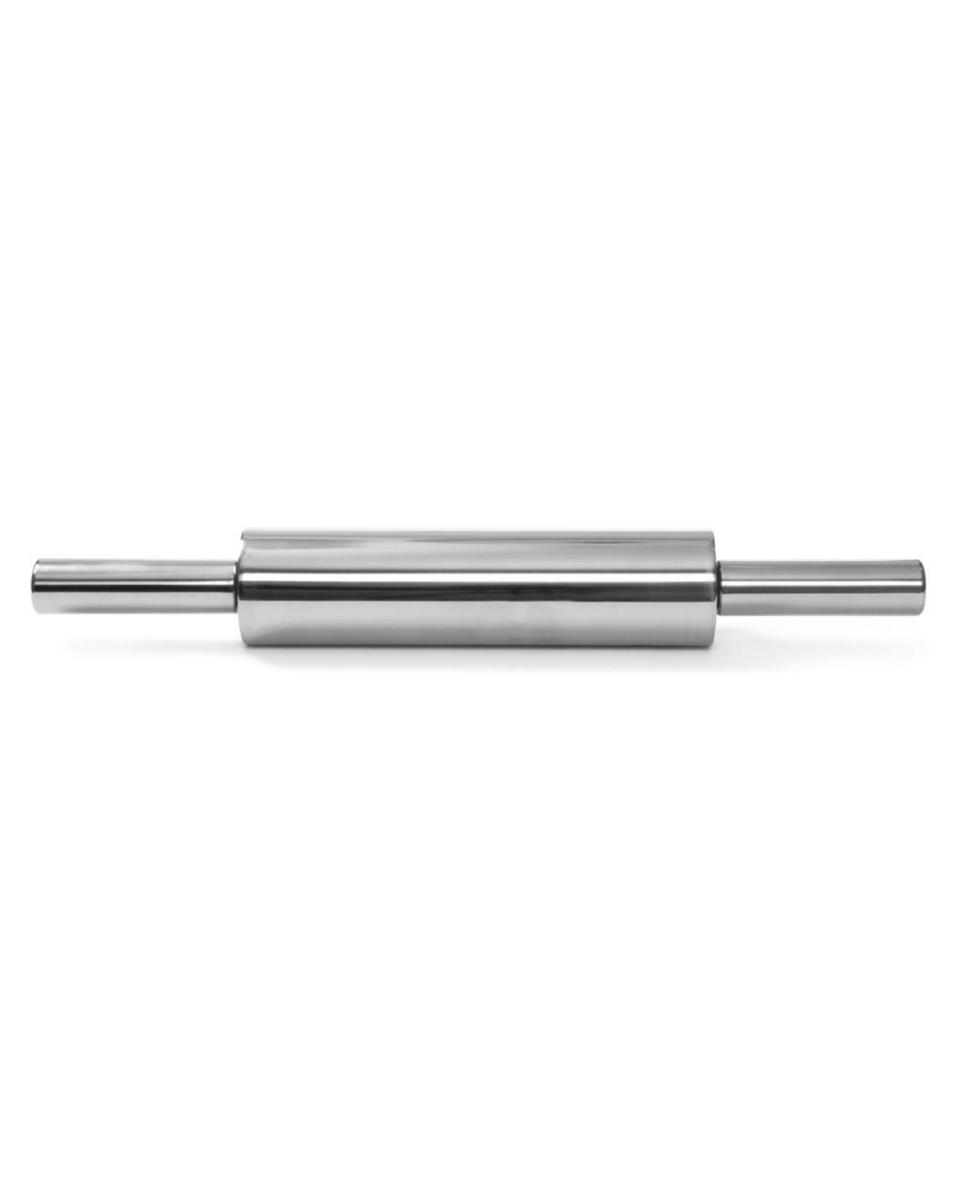 Nudelholz - 47 cm - Edelstahl - Hendi - 515006