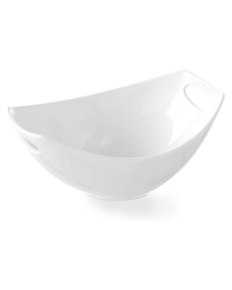 Schale - 23,5 cm - Weiß - Porzellan - Hendi - 785676