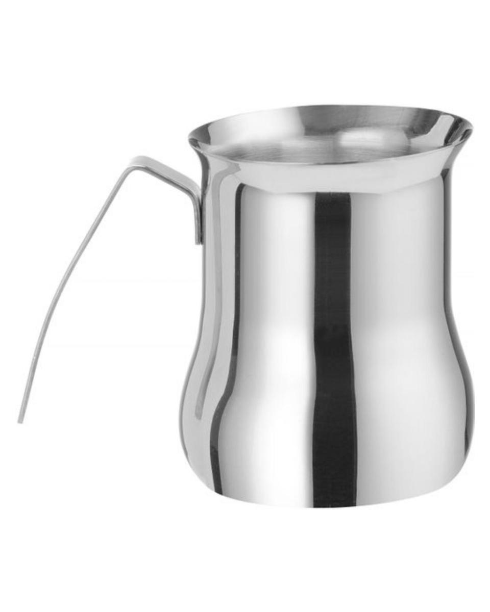 Cappuccino-Dampkännchen - 0,5 Liter - Edelstahl - Hendi - 458211