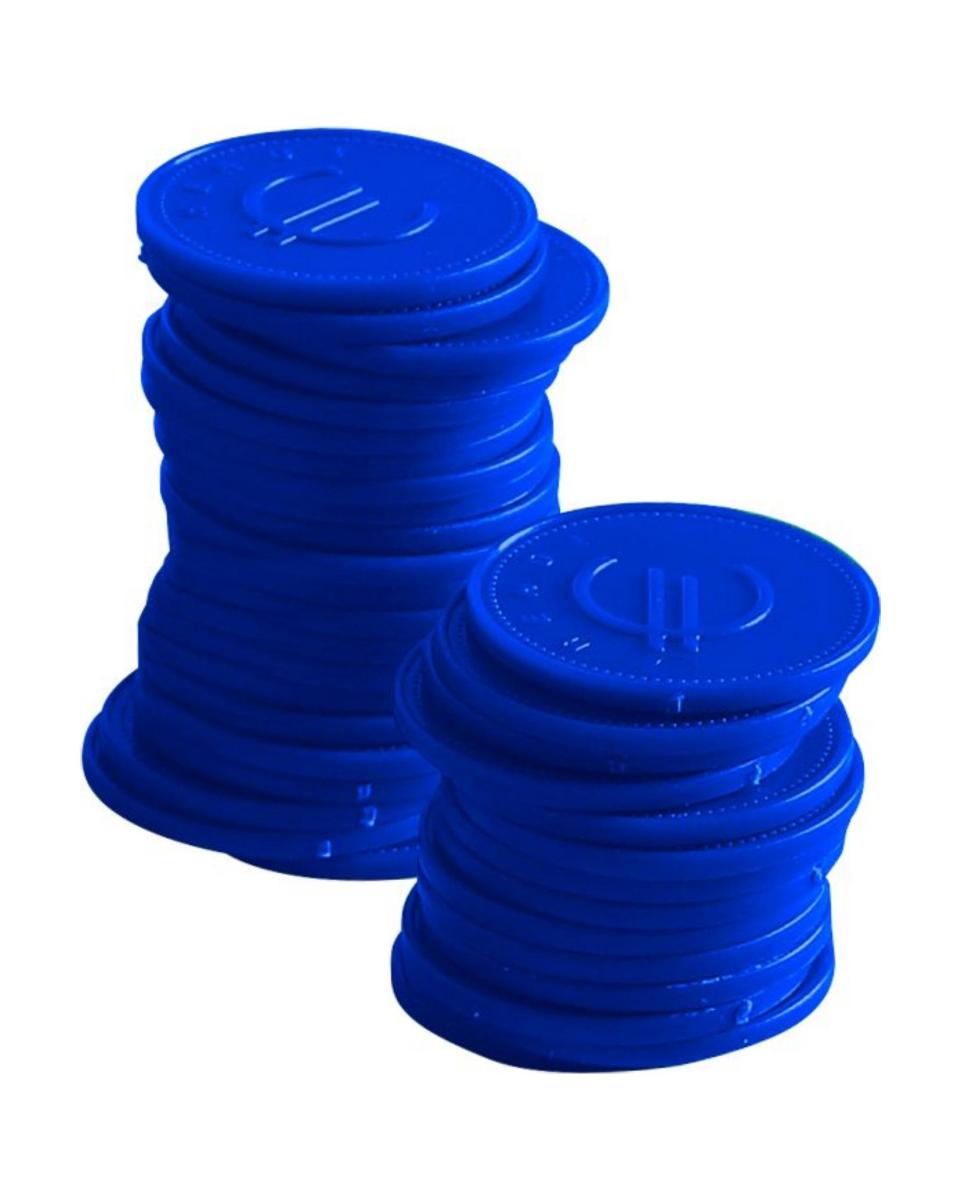 Pfandmünzen - Blau - Kunststoff - Hendi - 665121