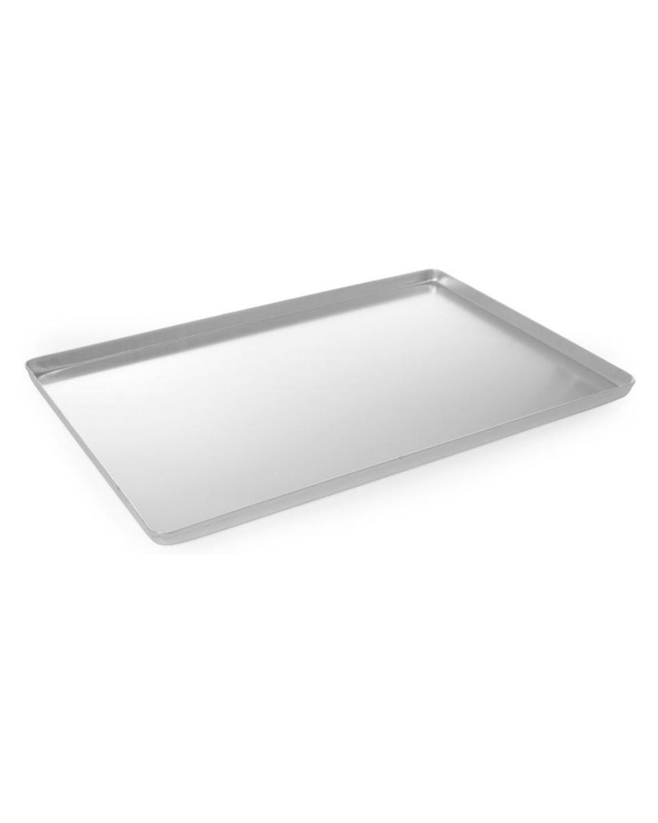 Ausstellungstablett Silberfarben - 60 x 40 cm - Aluminium - Hendi - 808511