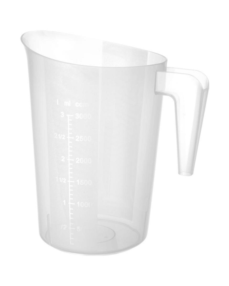 Messbecher - 3 Liter - Kunststoff - Hendi - 567845