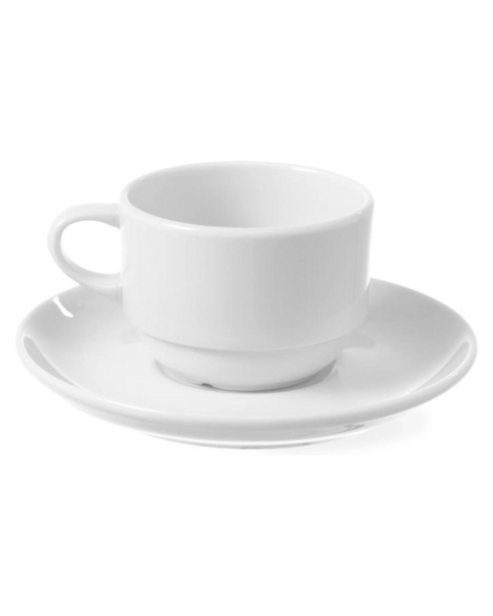 Tasse - 12 Stück - Delta - Porzellan - 9 cm - Hendi - 799147