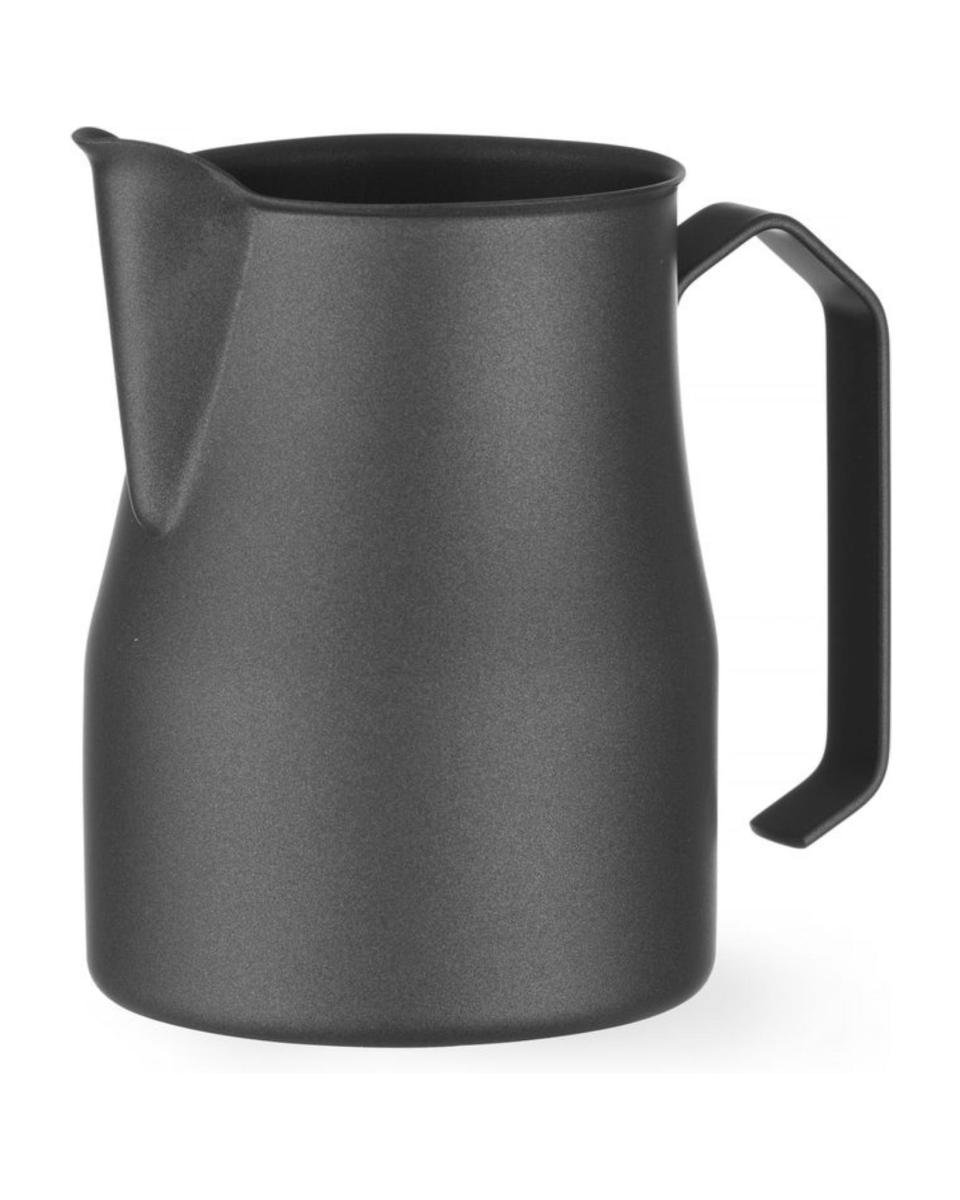 Melkkan - 0.7 Liter - H 13 x Ø8.4 CM - Zwart - Hendi - 451045