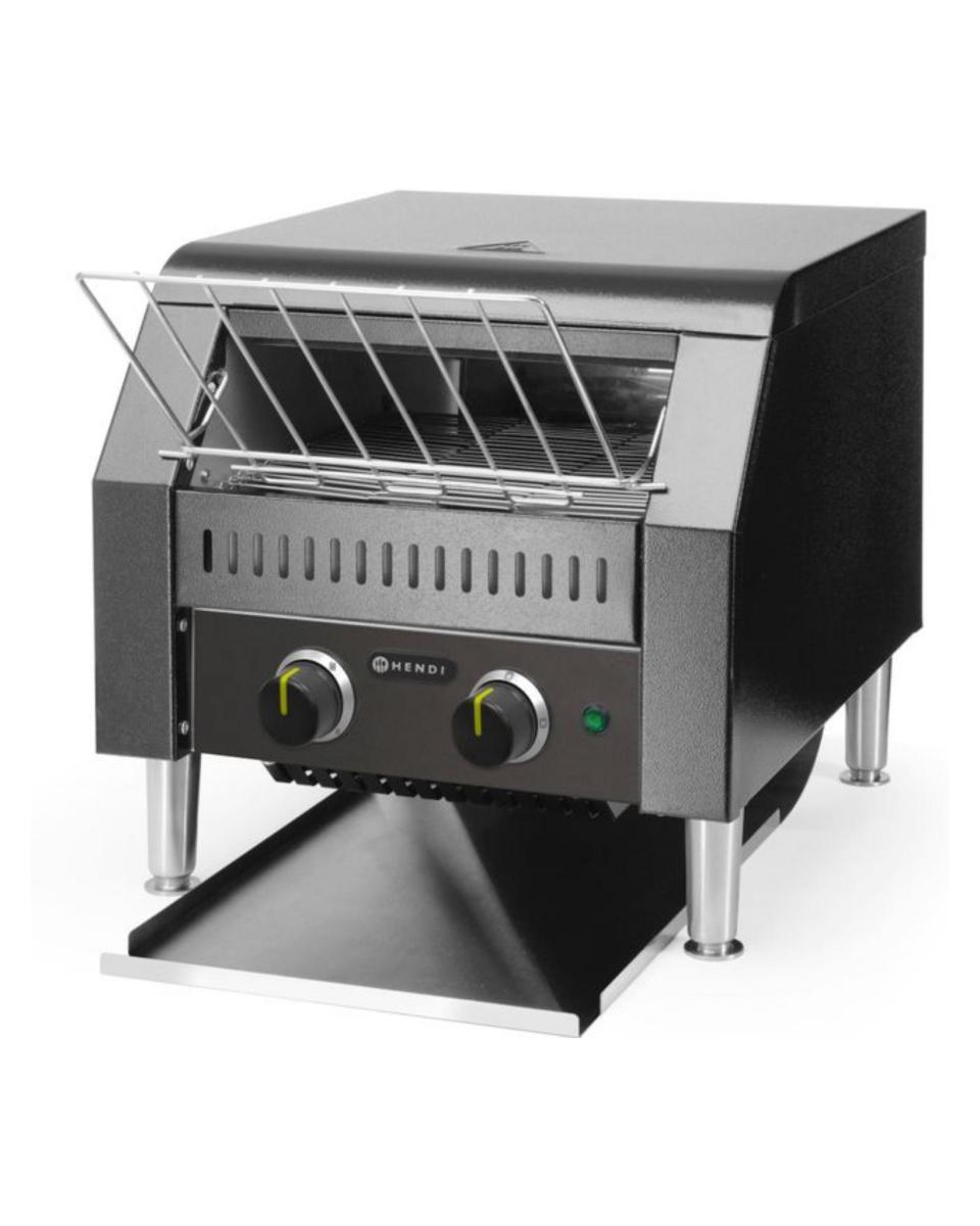 Durchlauftoaster – H 38,7 x 36,8 x 41,8 CM – Schwarz – Hendi – 261354