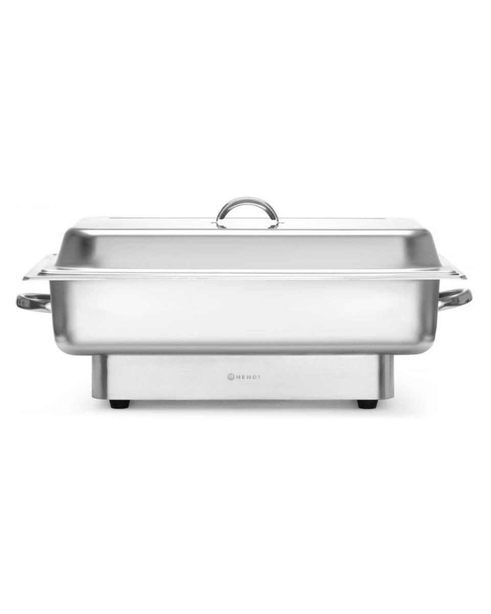 Chafing Dish - Elektro - Pollina - 9 Liter - Edelstahl - Hendi - 204900