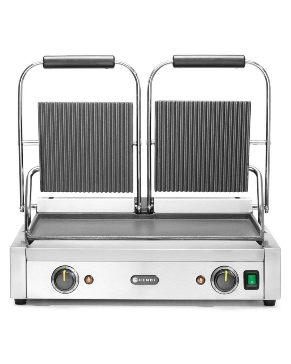 Kontaktgrill - Doppelversion - 57 x 37 cm - Hendi - 263808