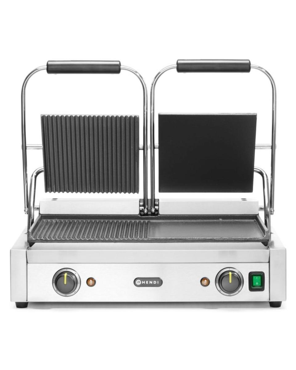 Kontaktgrill - Doppelversion - 57 x 37 cm - Hendi - 263907