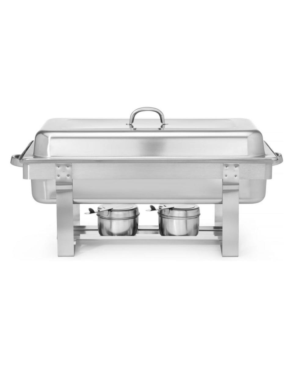 Chafing Dish - 1/1 GN - Fiora Premium - 9 Liter - Edelstahl - Hendi - 471005