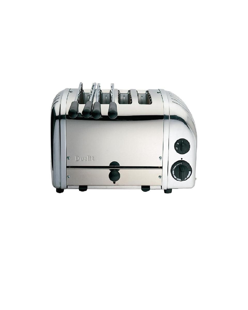 Vario 2x2 Kombi-Toaster 4 Schlitze Edelstahl 42174 - L139 - Dualit