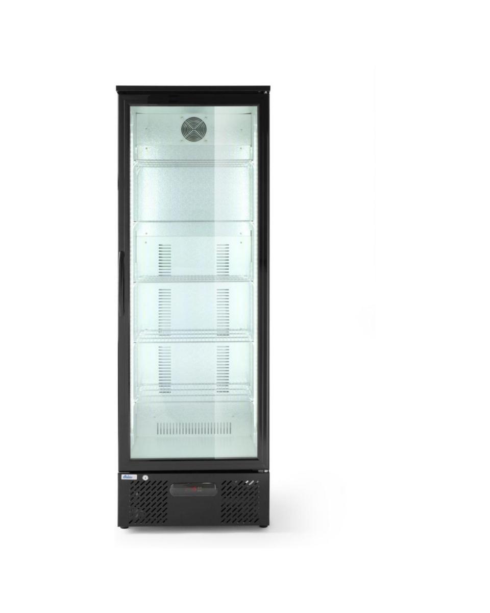 Bar-Kühlschrank mit einer Tür 293L - Aluminium verchromt - H 182 x 51,5 x 60 cm - Hendi - 233924
