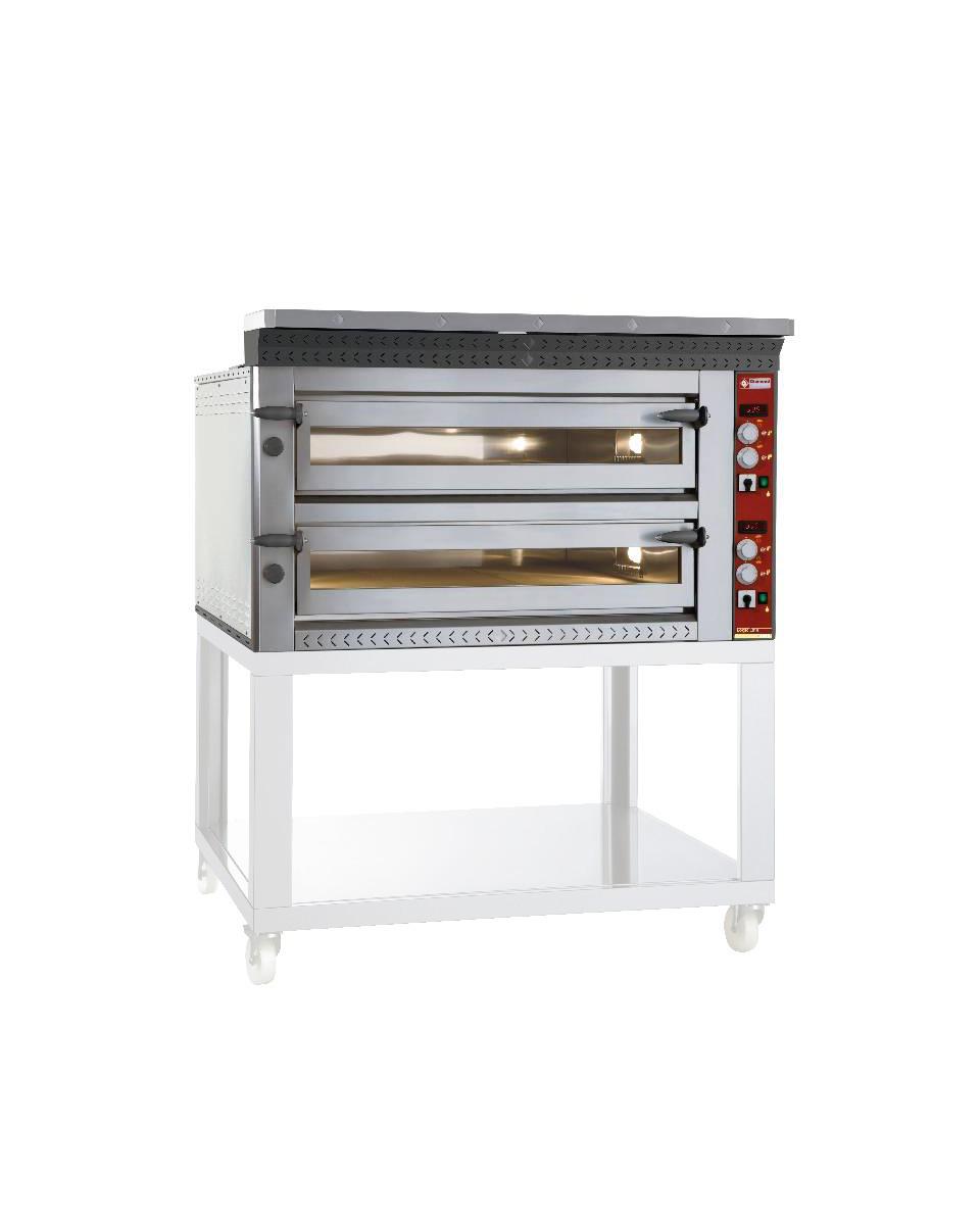 Pizzaofen - 2 x 6 Pizzen - Ø35 CM - Diamond - LD12/35XL-N