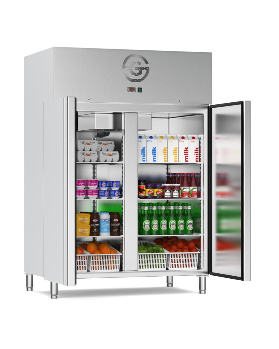 Gastro-Kühlschrank - 1400 Liter - Greenline - 2 Türen - 2/1 GN