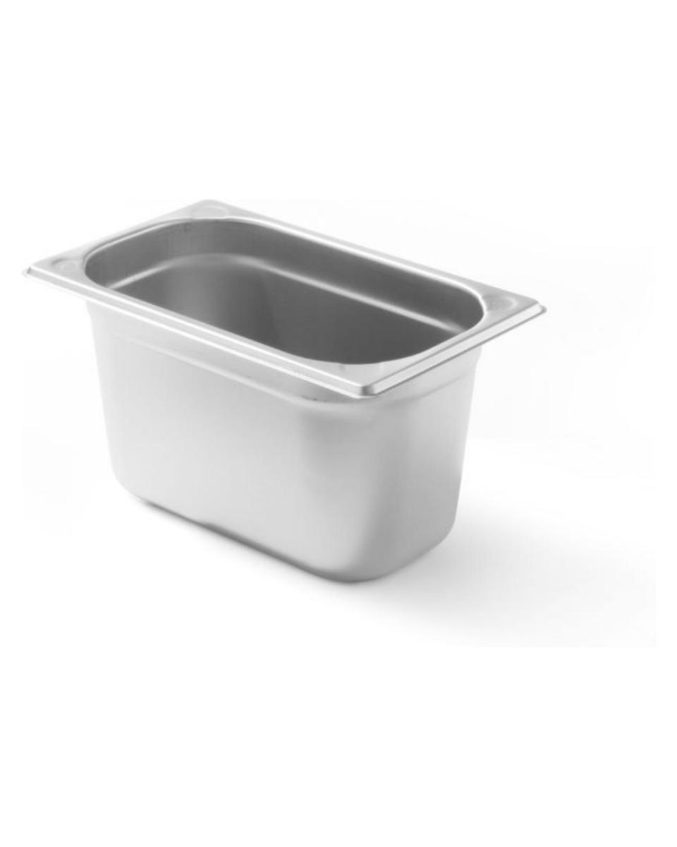 Gastronormbehälter – 1/4 GN – 4 Liter – H 14,9 x 26,4 x 16,1 CM – Hendi – 806548
