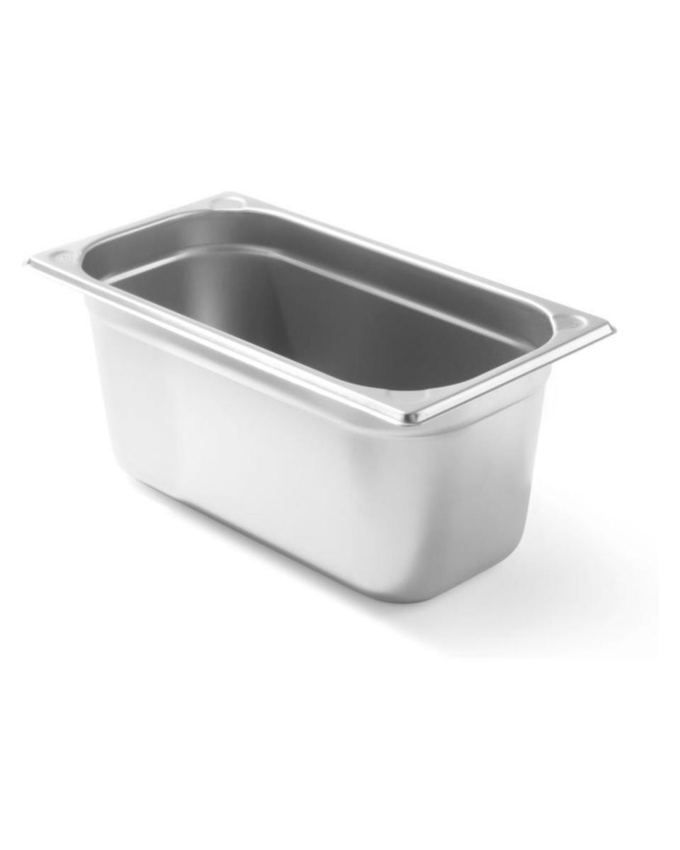 Gastronormbehälter – 1/3 GN – 5,7 Liter – H 14,5 x 17,6 x 32,5 cm – Hendi – 806449