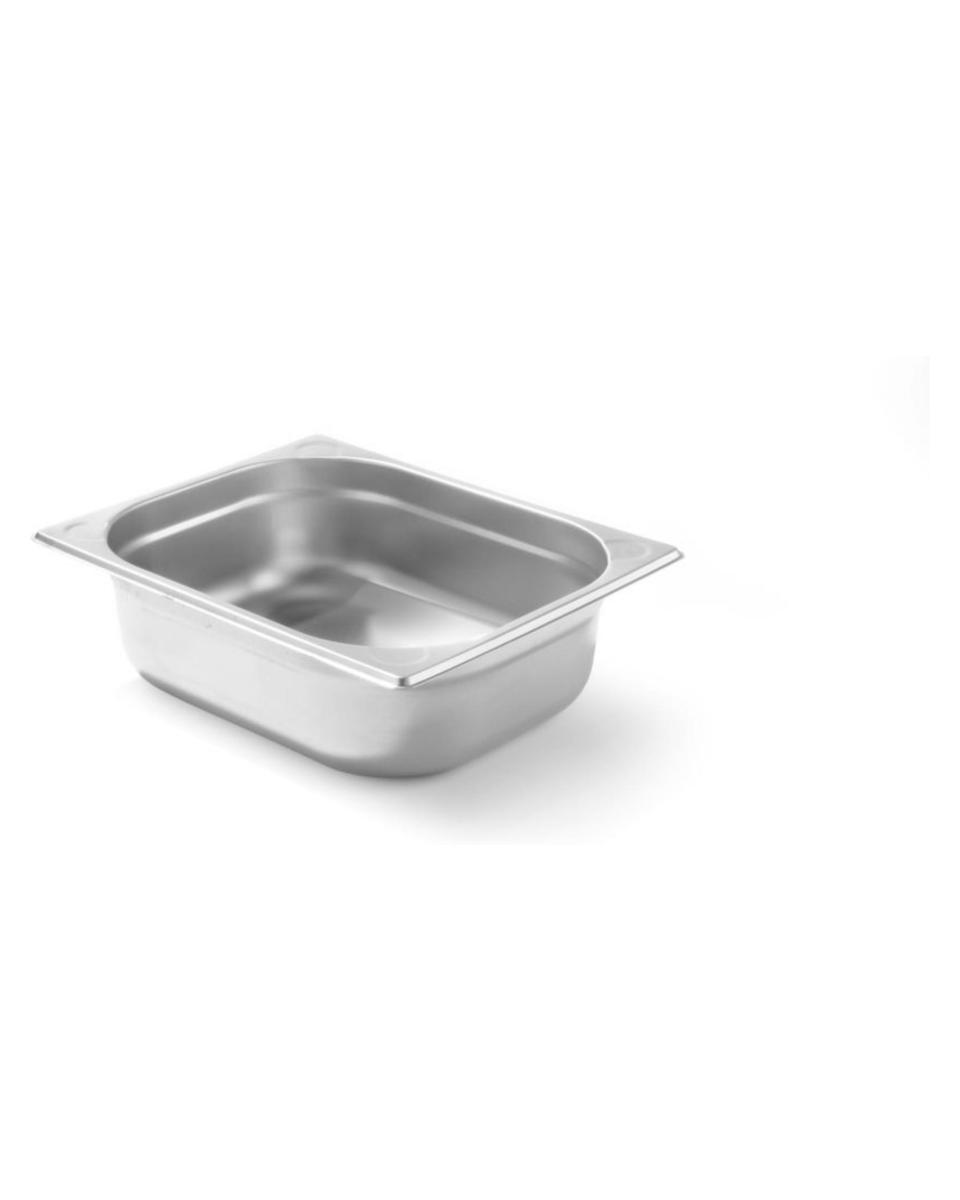 Gastronormbehälter – 1/2 GN – 6,5 Liter – H 9,9 x 32,4 x 26,4 CM – Hendi – 806333