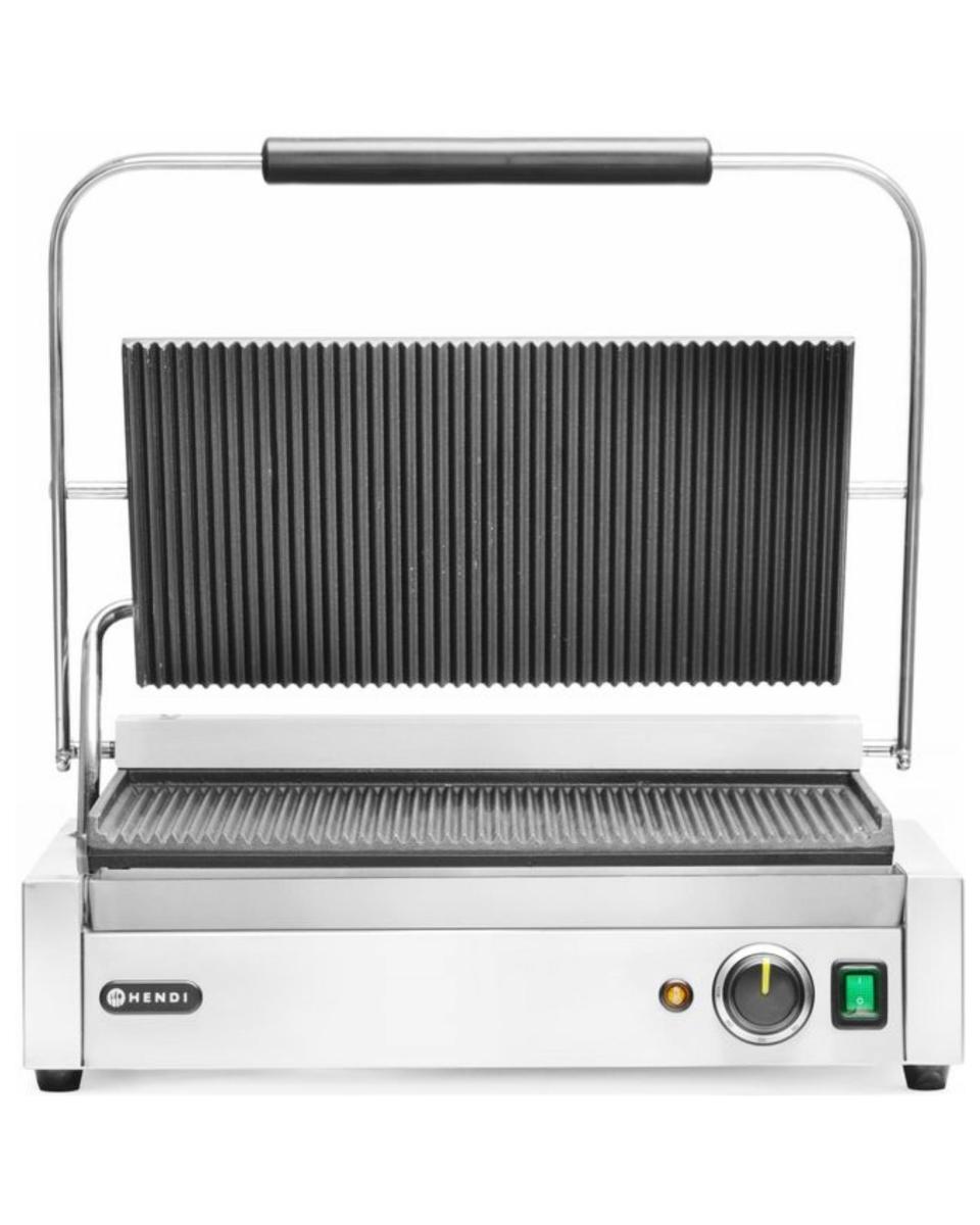 Kontaktgrill - Panini XL - H 23,1 x 54,6 x 46,4 CM - Hendi - 263624