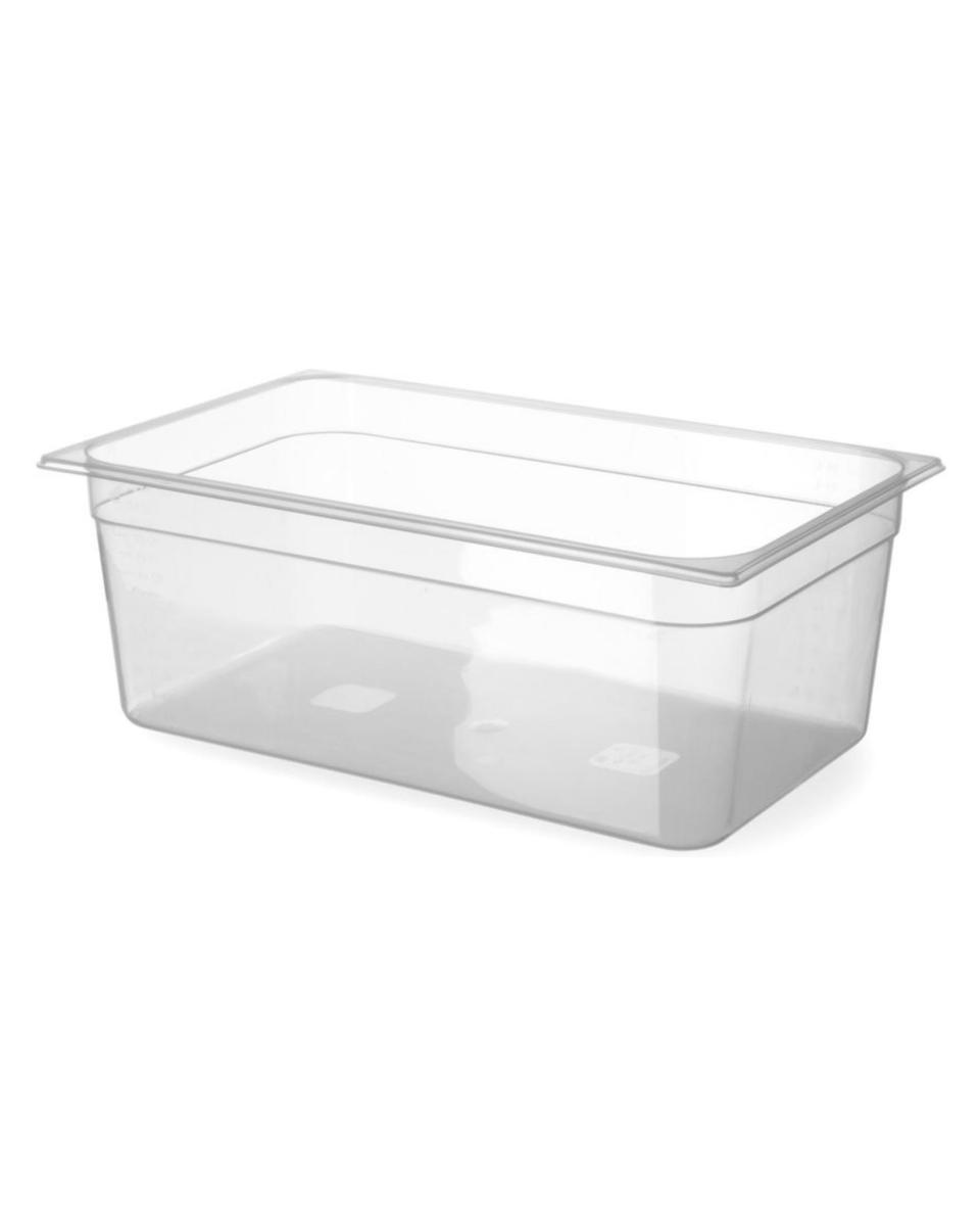 Container - 1/1 GN - 28 Liter - Transparant - H 19.5 x 31.5 x 52.4 CM - Hendi - 880005