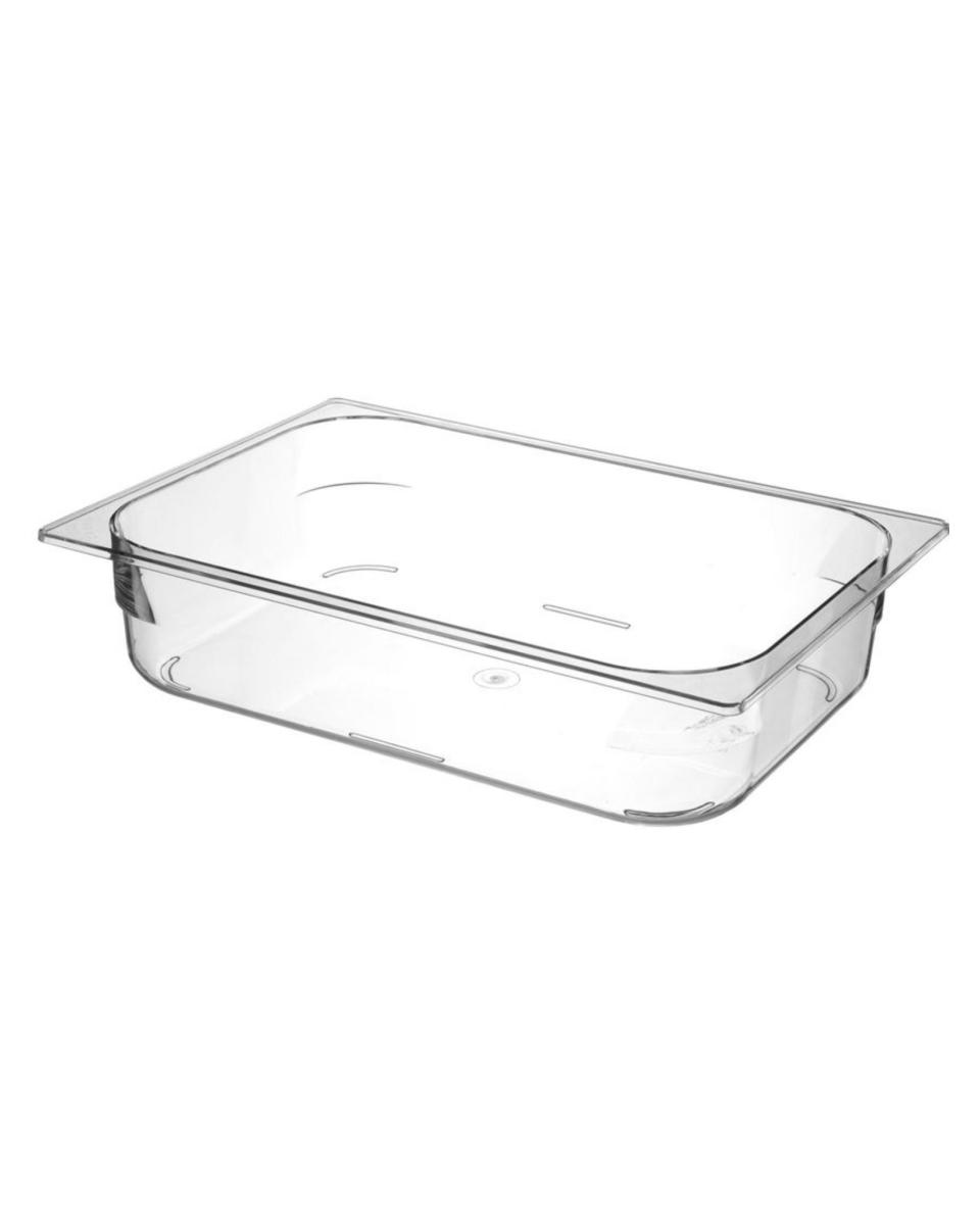 Eisbehälter - 5 Liter - Transparent - H 8,5 x 24,9 x 35,8 CM - Hendi - 807057