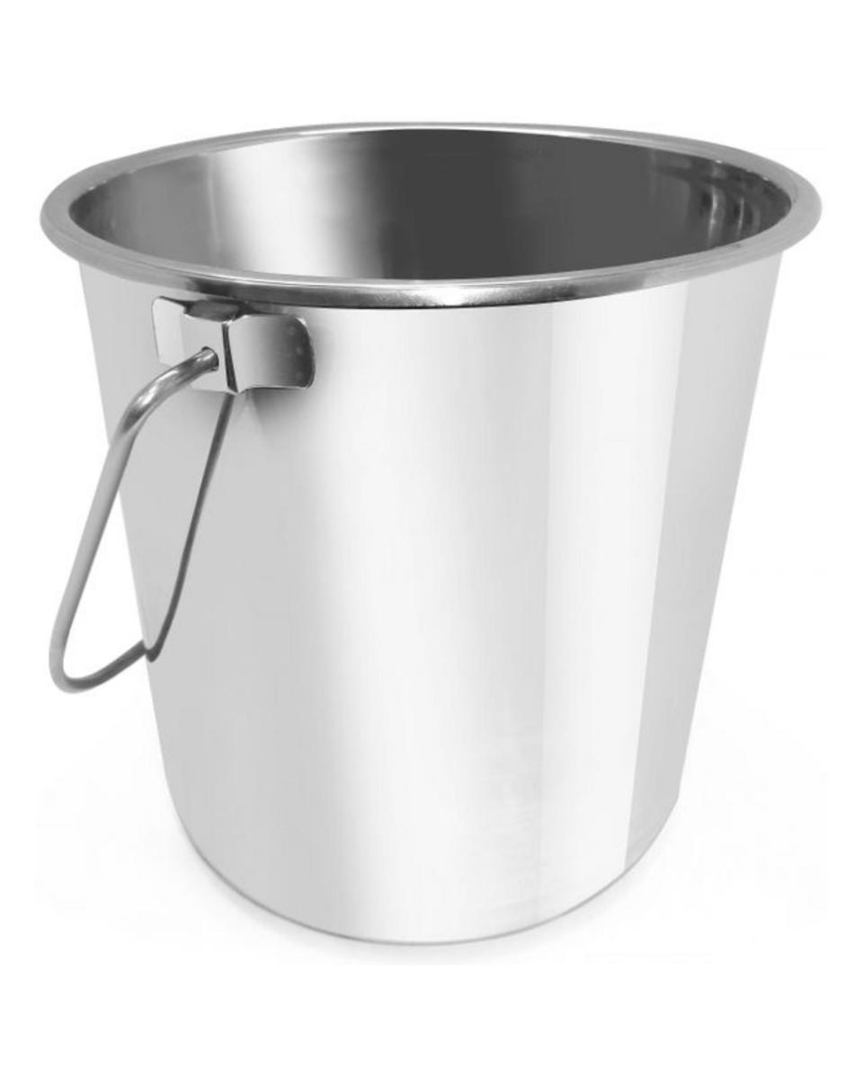 Eimer - 10 Liter - H 23,9 x Ø 27,8 CM - Hendi - 516768