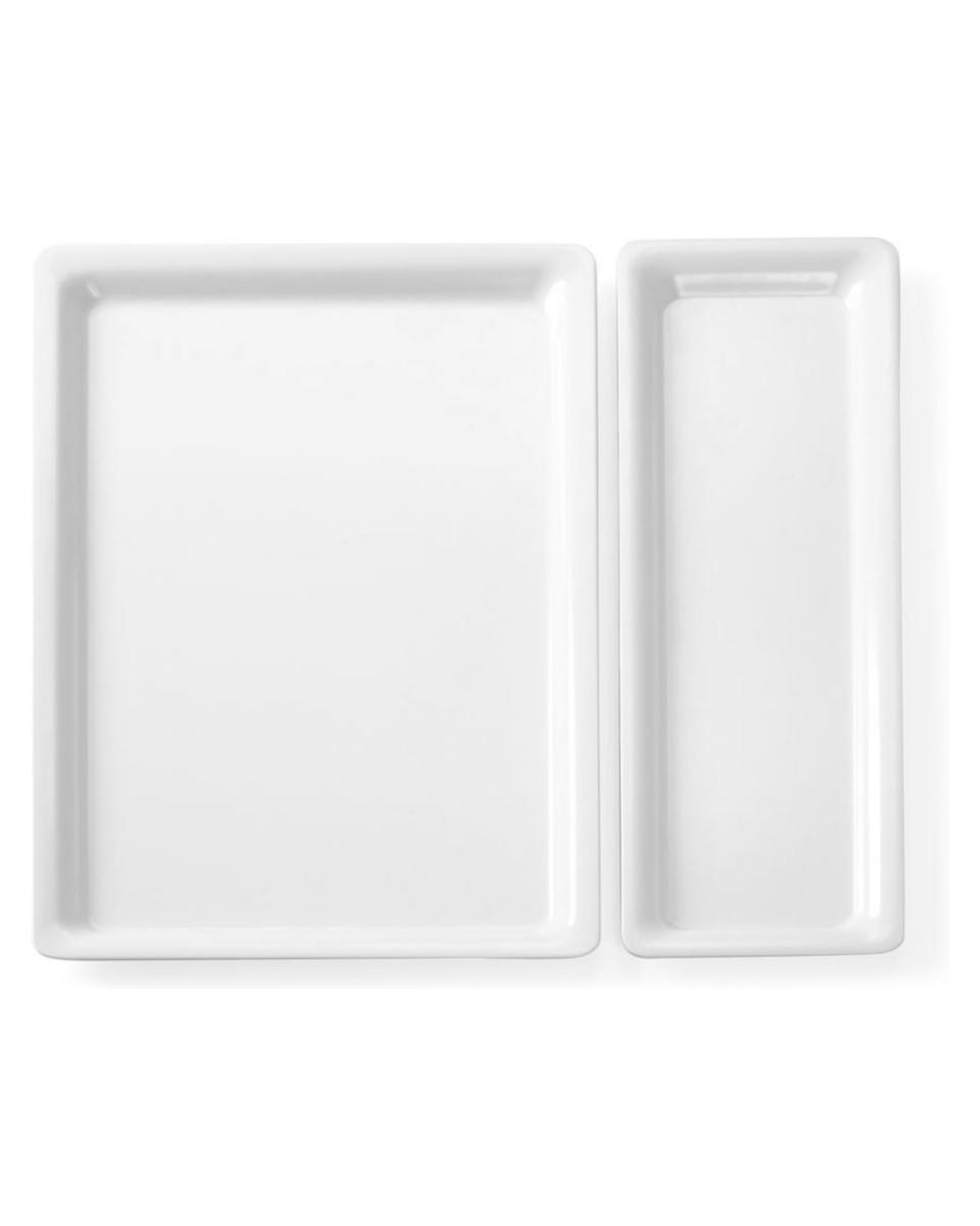 Gastronorm-Tablett – schmaler Rand – 1/1 GN – H 2,1 x 52,9 x 32,3 cm – Hendi – 566008