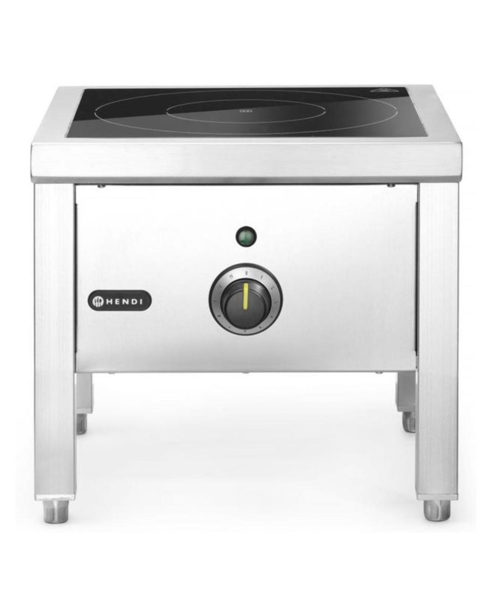 Hokker – Induktion – hohe Leistung – 400 V – H 36,6 x 40 x 42,2 cm – Hendi – 237670