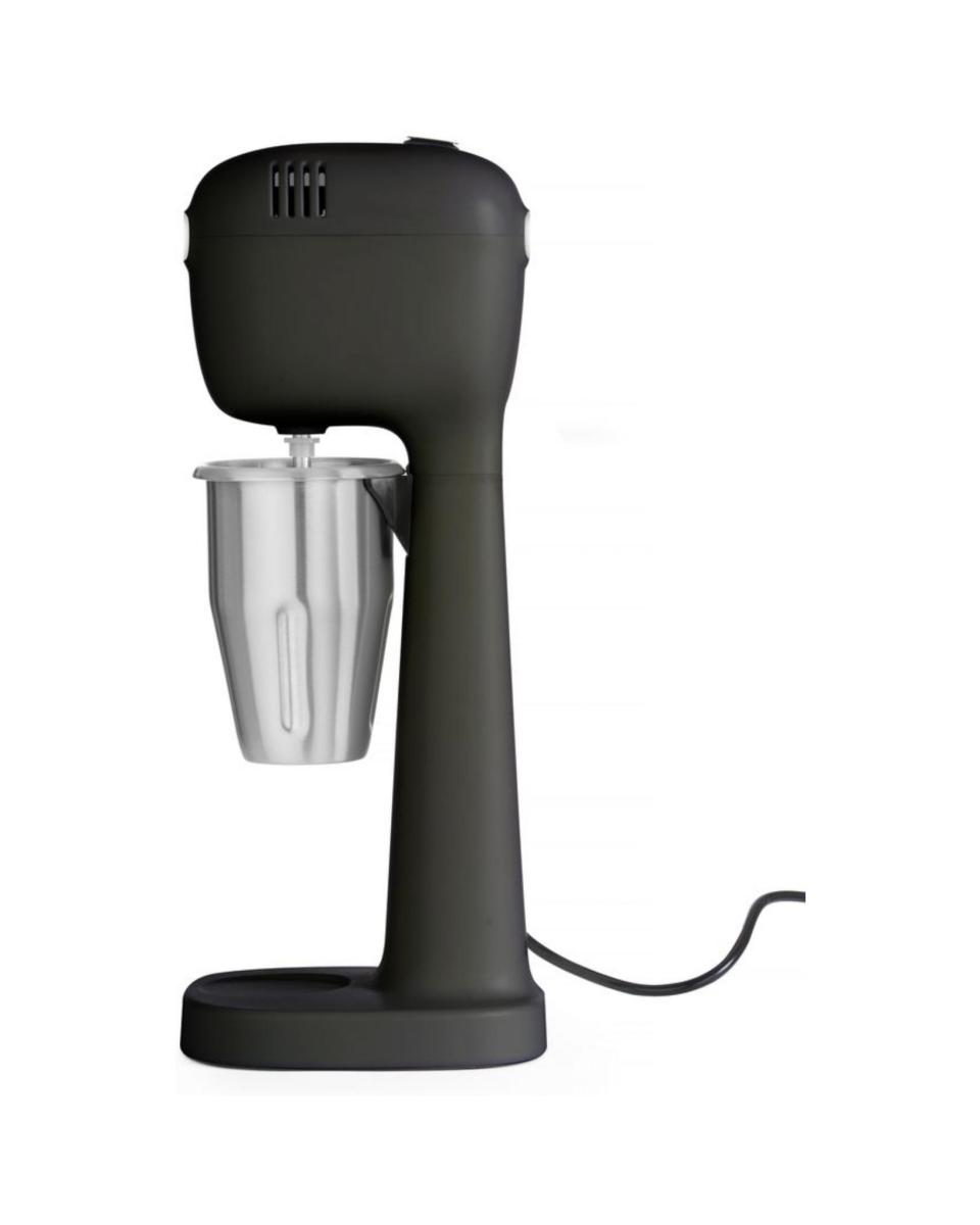 Milchshake-Mixer – BPA-frei – Schwarz – H 48,5 x 17 x 21 cm – Hendi – Design von Bronwasser – 221495