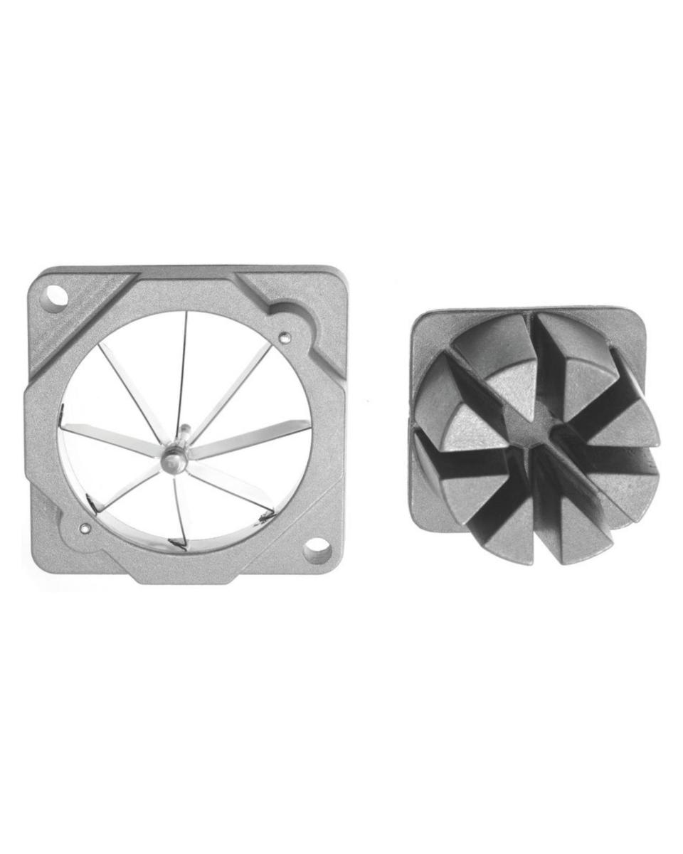Kartoffelmesser Pommesschneider - 8 Teile - H 11,3 x 11,3 x 7 CM - Hendi - 932933
