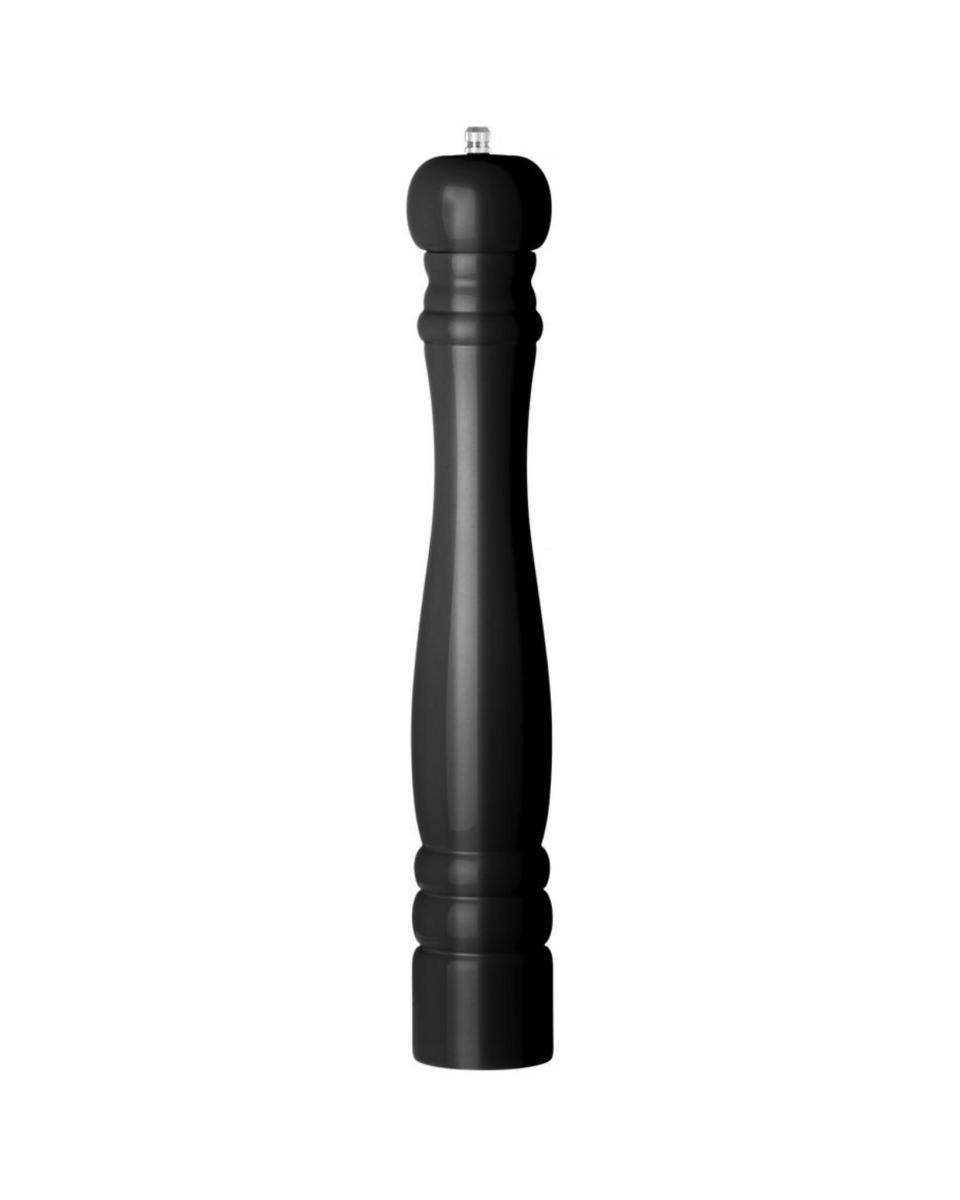 Pfeffermühle - Holz - Schwarz - H 42 x Ø 6,5 CM - Hendi - 469545