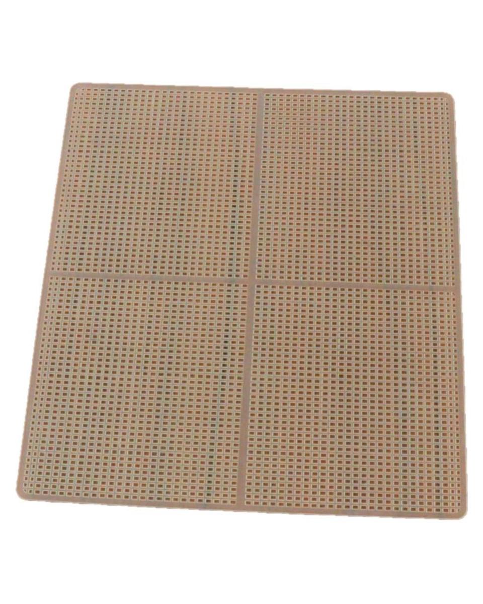 Abtropfschale aus Kunststoff für Lebensmitteltrockner – H 0,1 x 27,1 x 30 cm – Hendi – 941461
