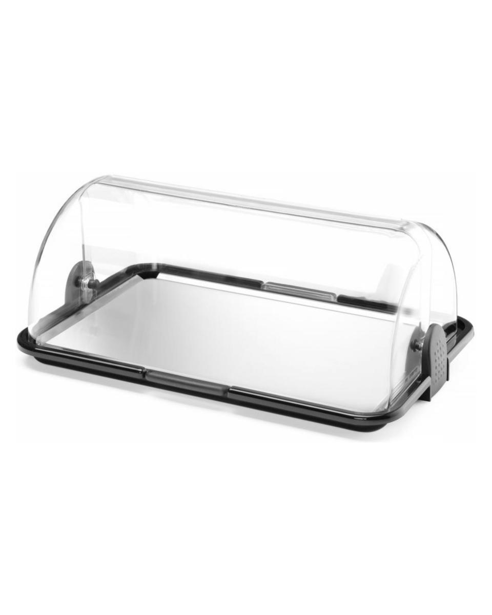 Rolltop-Display – H 20,8 x 46,2 x 31 cm – Hendi – 871775