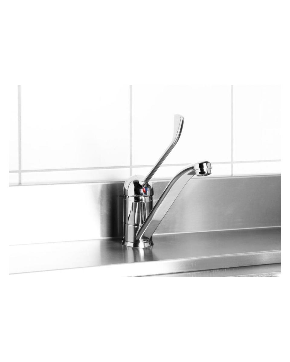 Spültischmischer – langer Hebel – H 56,6 x 5,4 x 25,6 cm – Hendi – 970522