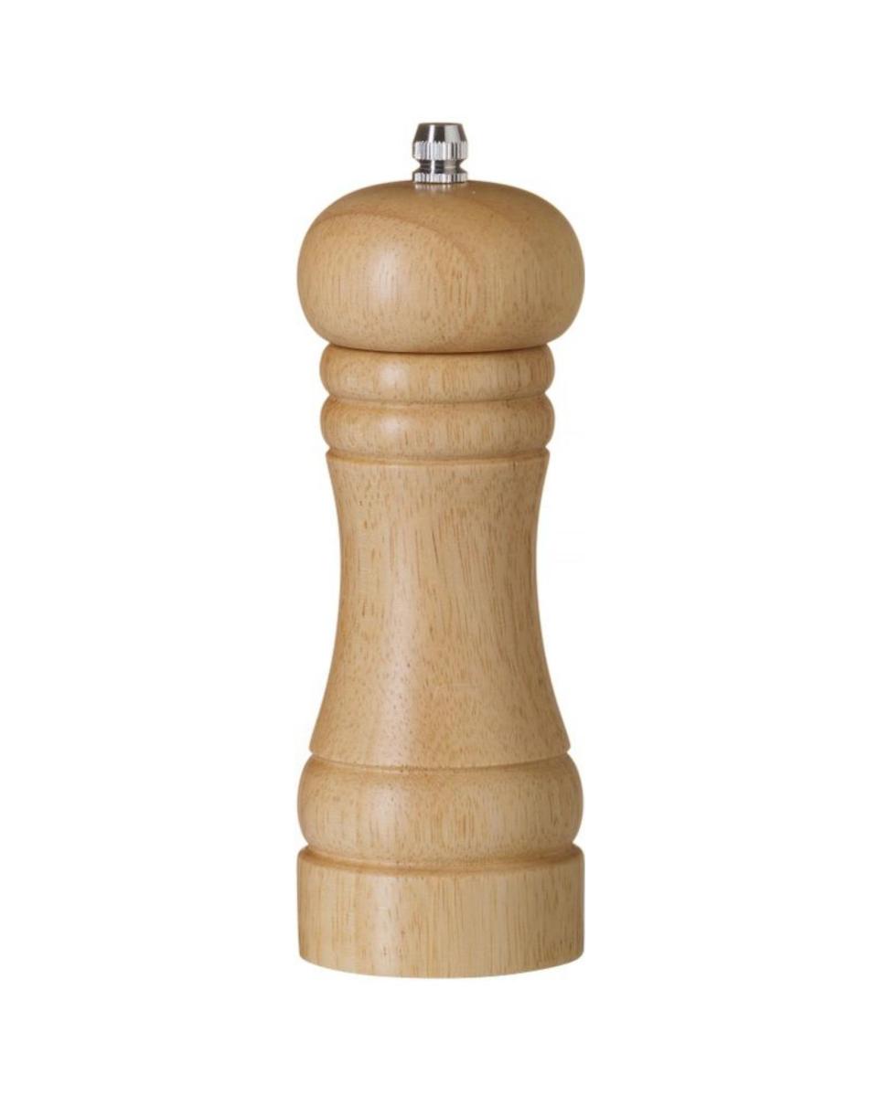 Salzmühle - Holz - Wood Light - H 16,5 x Ø 5,7 CM - Hendi - 469712