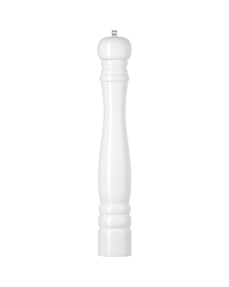 Salzmühle - Holz - Weiß - H 42 x Ø 6,5 CM - Hendi - 469583