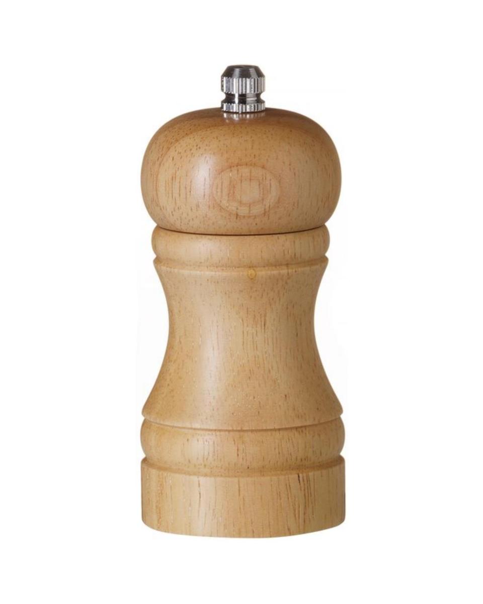 Salzmühle - Holz - Wood Light - H 11,3 x Ø 5 CM - Hendi - 469699