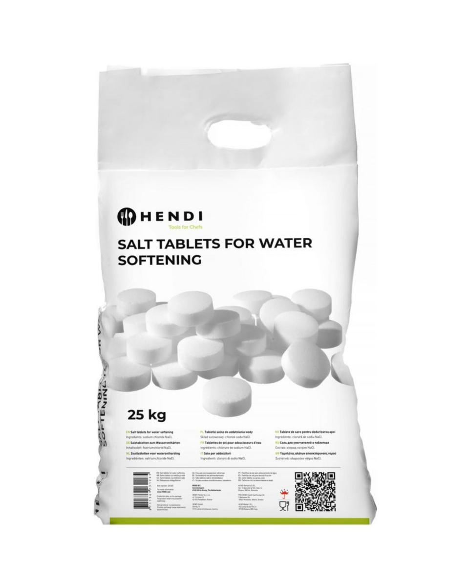 Salztabletten Wasserenthärtung - 25 KG - Hendi - 231265