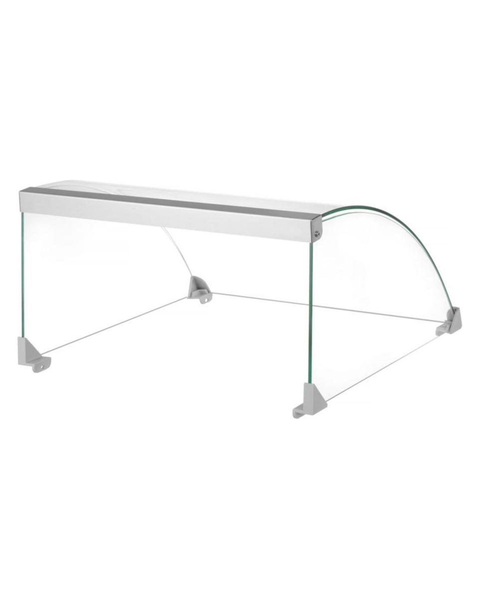 Abdeckung - Glas - Wurstrollergrill - 268704 - H 25,3 x 46,6 x 48 CM - Hendi - 268711