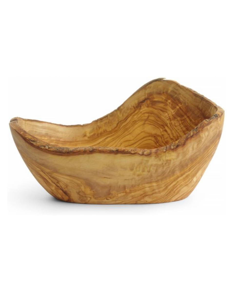 Dekorative Schale - Olivenholz - H 11 x 26,5 x 14,5 CM - Hendi - 505373