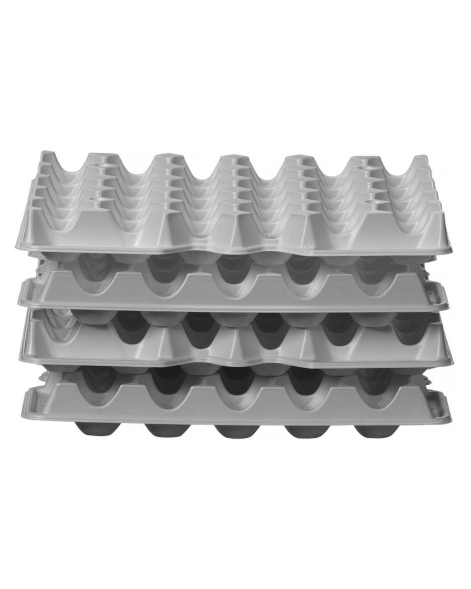 Eierablagen - Ovobox 120 - 4 Stück - H 4 x 29 x 28,6 CM - Hendi - 870792