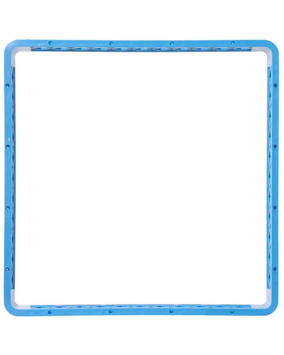 Einsatz für Geschirrspülkorb - Polypropylen - H 4,5 x 50 x 50 cm - Hendi - 877302