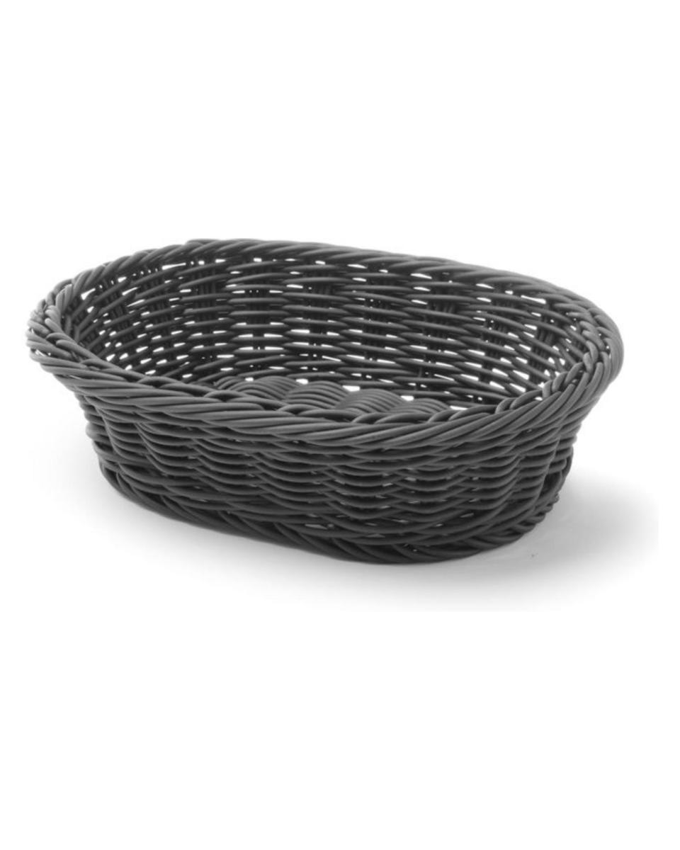 Brotkorb - Oval - Schwarz - Hendi - 426623