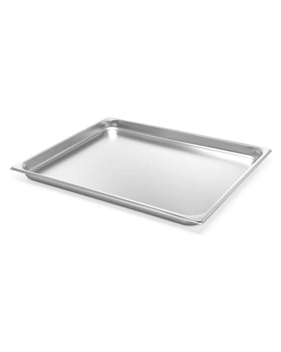 Gastronorm Behälter - 2/1 - 40 mm - Edelstahl - Profi Line - Hendi - 801147