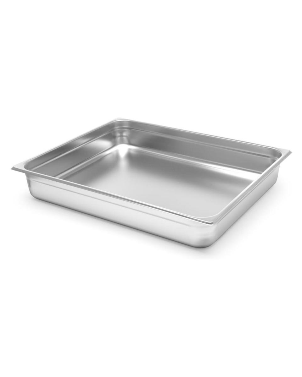 Gastronorm Behälter - 2/1 - 65 mm - Edelstahl - Profi Line - Hendi - 801130