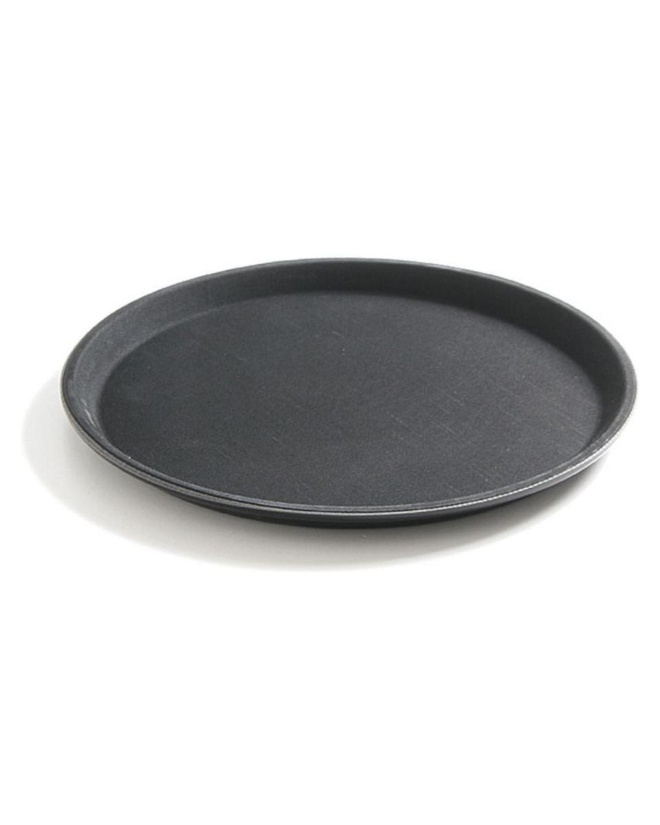 Tablett - Ø 50 cm - Schwarz - Hendi - 508787