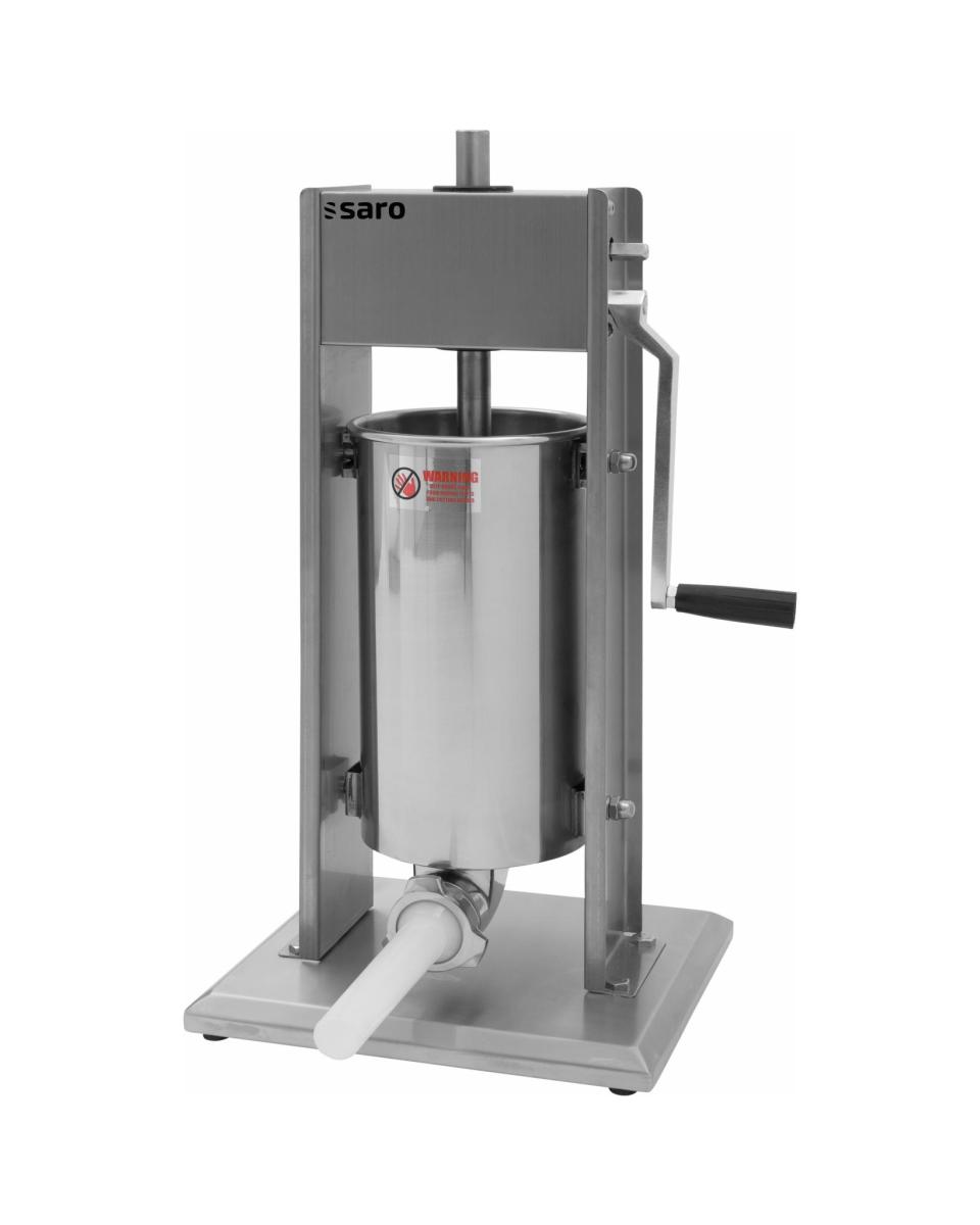 Vertikaler Wurstfüller - 7 Liter - Saro - 418-1060