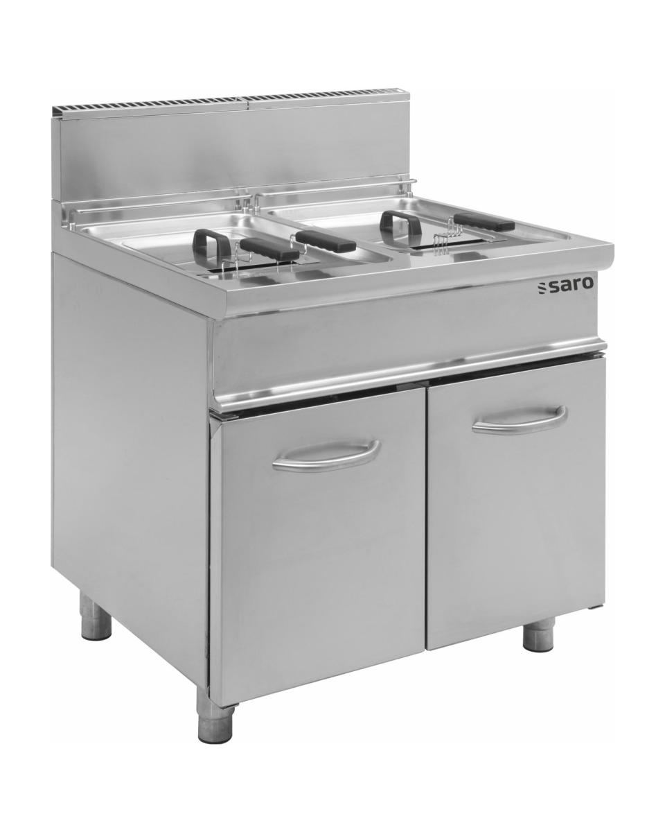 Gasfritteuse - 2 x 17 Liter - Saro - 423-1105