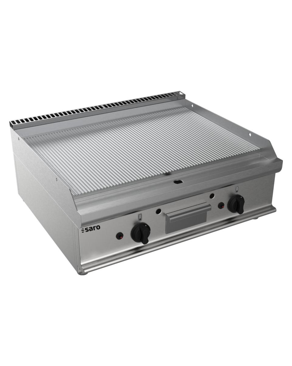 Grillplatte - Gas - 2 Zonen - Saro - 423-1175