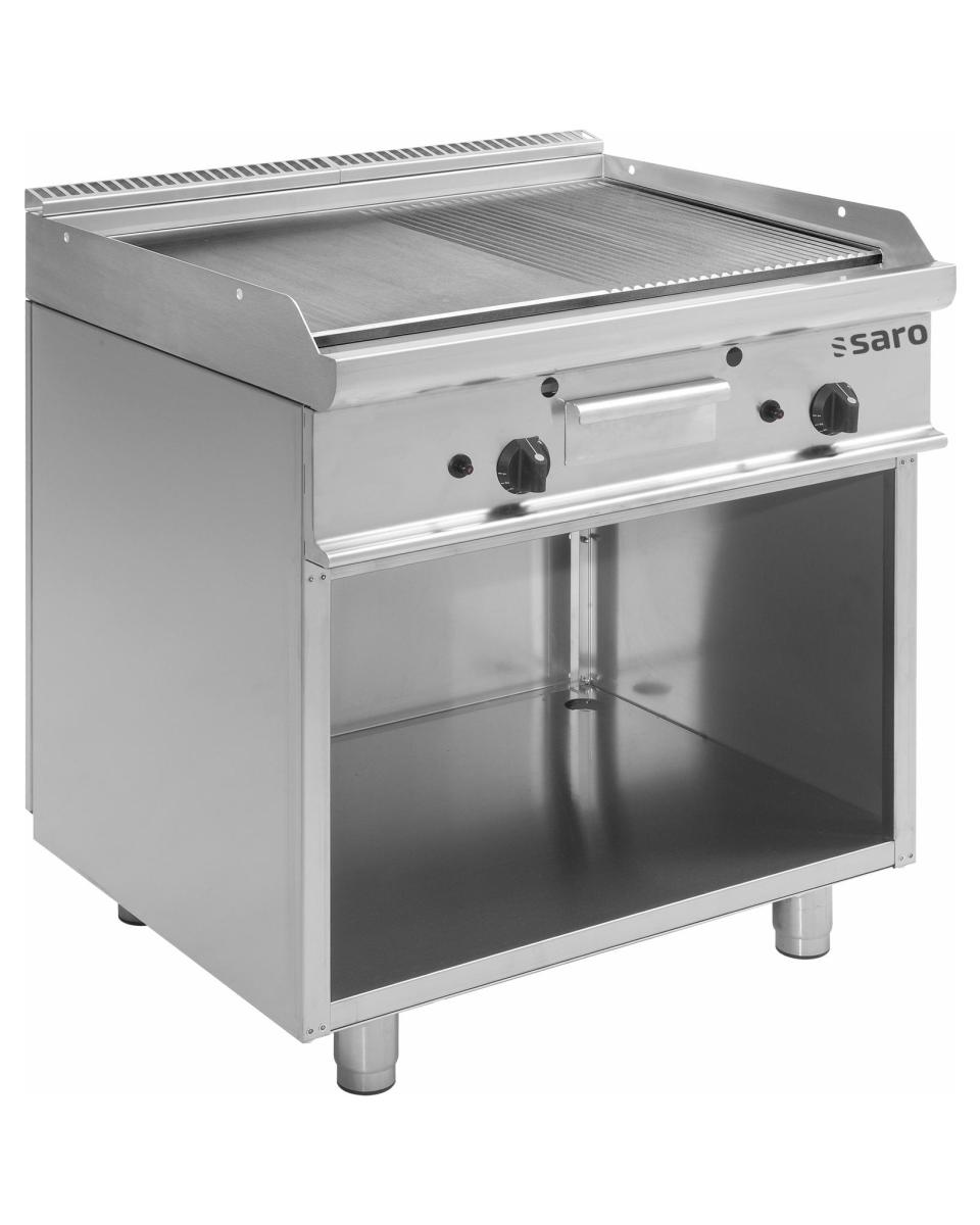 Grillplatte - Gas - 2 Zonen - Saro - 423-1205